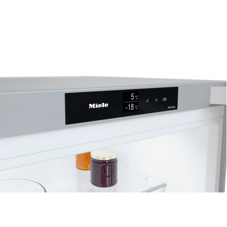 MIELE KFN 4375 BD Ελεύθερος Ψυγειοκαταψύκτης 185cm Ασημί